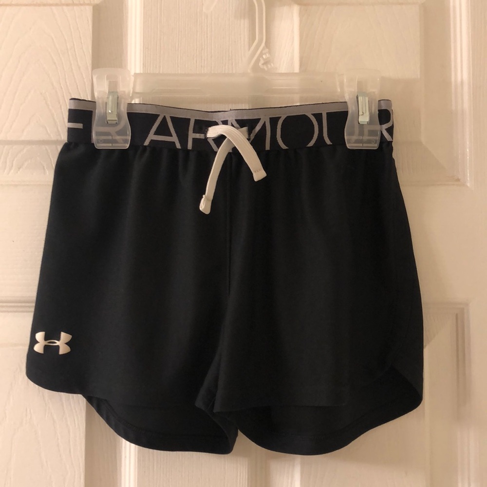black under armor shorts